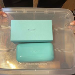 Tiffany & Co sunglasses case and box